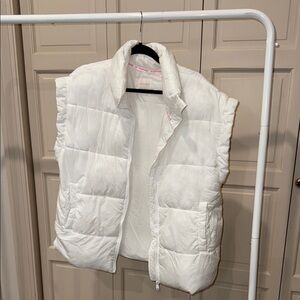 FP Movement White Puffer Vest